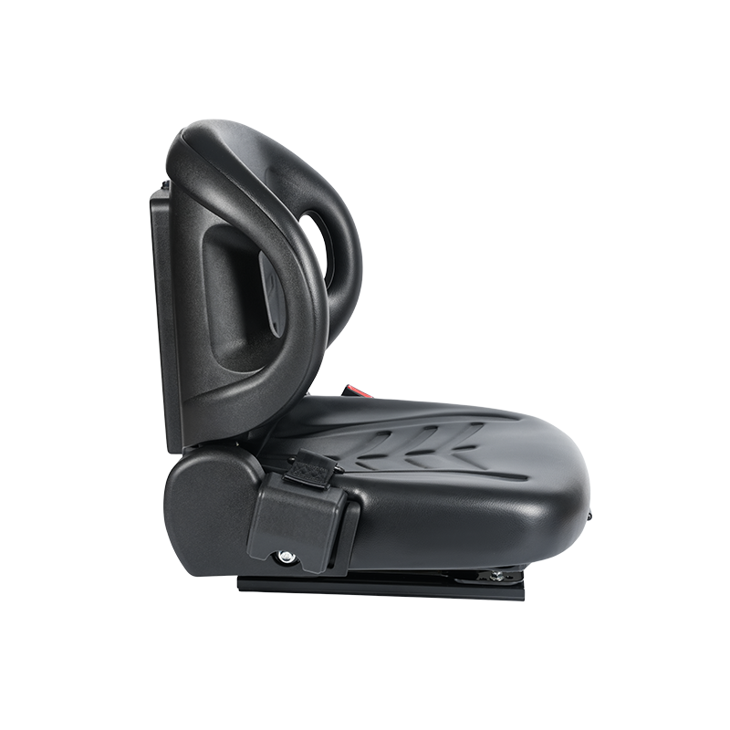 Siège d'opérateur de gerbeur électrique BF2-2 Universa - Tissu extensible étanche à revêtement noir en PVC avec interrupteur de capteur OPS et dossier réglable compatible avec Hangcha, Toyota Siège d'opérateur de gerbeur électrique BF2-2 Universa - Tissu extensible étanche à revêtement noir en PVC avec interrupteur de capteur OPS et dossier réglable compatible avec Hangcha, Toyota