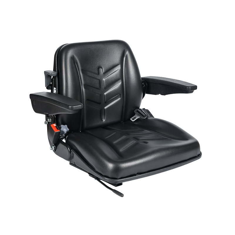 Siège de chariot élévateur économique certifié BF8-4ABCD CE&EN13490 IT1 avec capteur de présence de l'opérateur