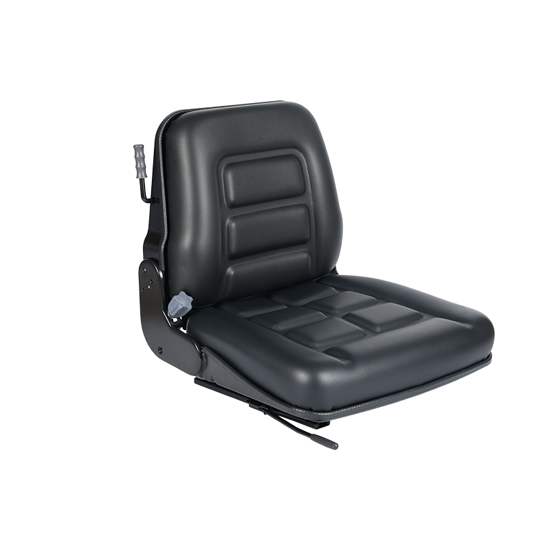 Siège agricole standard de suspension en PVC noir BF1-3 pour presses à balles avec option micro-interrupteur
