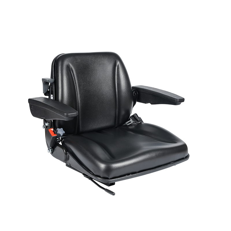 Siège agricole pliable mécanique durable BF8-4 pour chariots élévateurs agricoles avec réglage du poids 