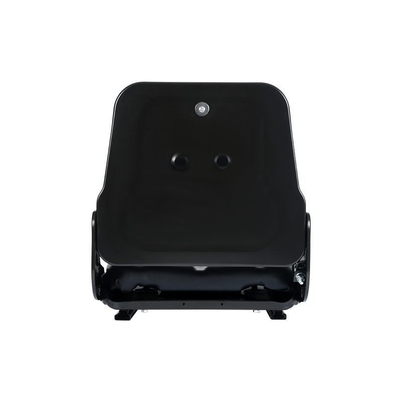 Siège de chariot élévateur certifié ergonomique durable BF1-1 pour chariots élévateurs à combustion interne avec vinyle noir