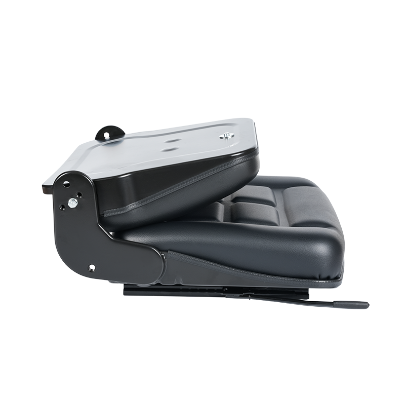 Siège industriel pliable à plat BF1-2 pour camions à plate-forme avec une conception pliable vers l'avant à 95° peu encombrante