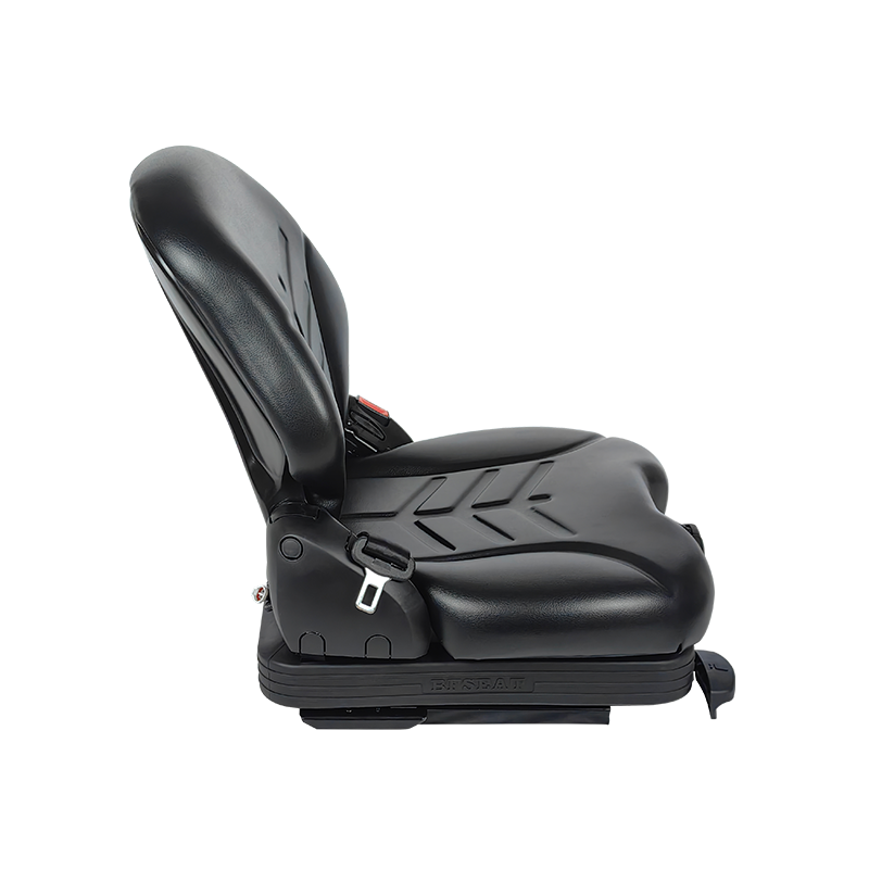 Siège de chariot élévateur à amortissement continu haut de gamme BF16M, siège ergonomique modulaire de voyage réglable à suspension complète