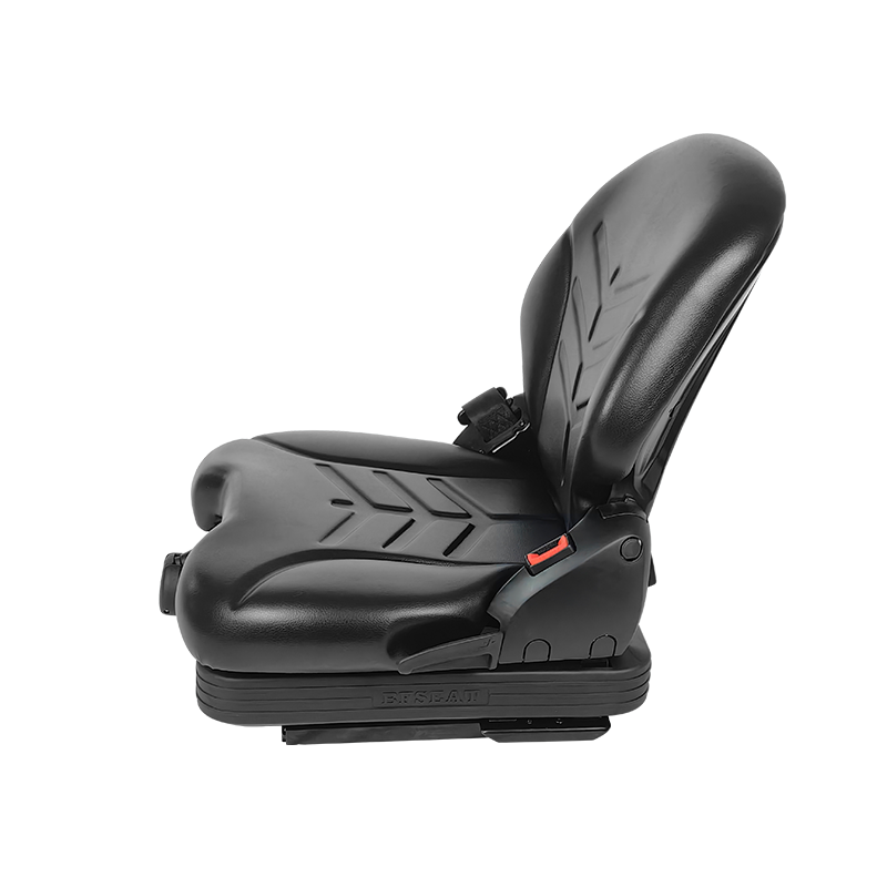 Siège de chariot élévateur à amortissement continu haut de gamme BF16M, siège ergonomique modulaire de voyage réglable à suspension complète