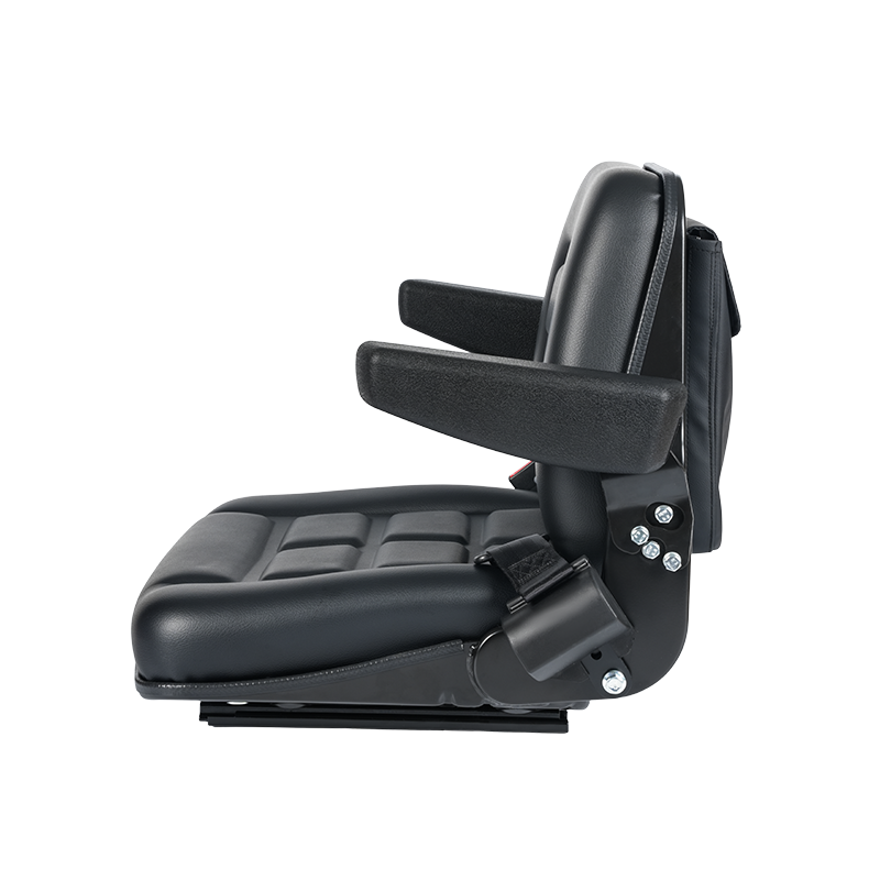 Siège BF1-3ABCD à suspension mécanique entièrement équipé avec accoudoirs, ceinture de sécurité, OPS et poche